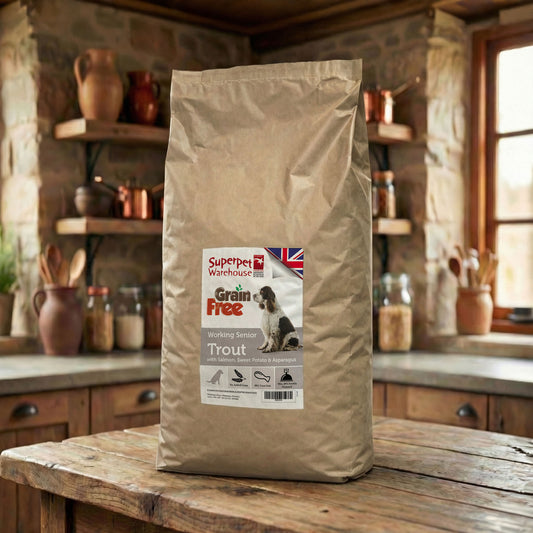 Superpet Grain Free Senior Trout Working Dog 15kg