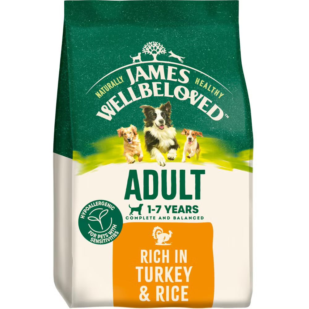 James Wellbeloved Dog Adult Turkey 2Kg