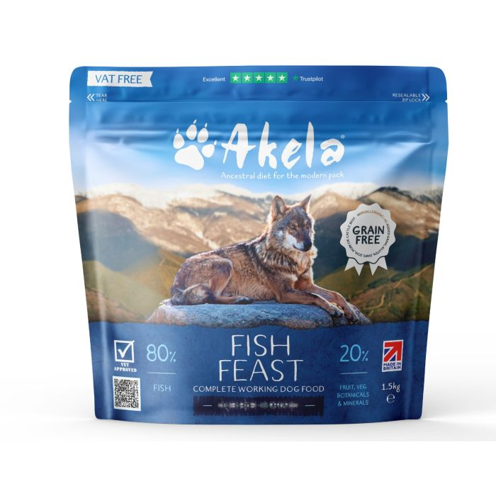 Akela Fish Feast Small Paws 1.5kg product image