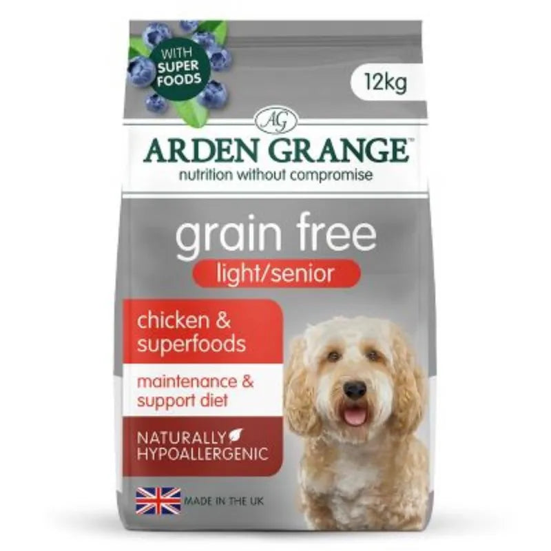 Arden Grange Grain Free Light/Senior Chicken & Superfoods 2kg product image