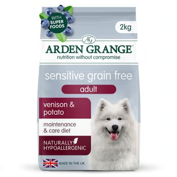 Arden Grange Sensitive Adult Grain Free Venison & Potato 2kg product image