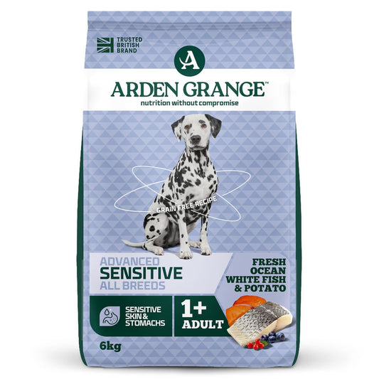 Arden Grange Sensitive Adult Ocean White Fish & Potato 6kg product image