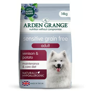 Arden Grange Sensitive Grain Free Adult Venison & Potato 12kg product image