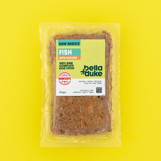 Bella & Duke Raw Basics Fish with Chicken 454g