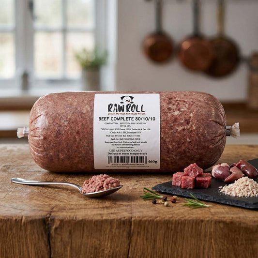 Just Natural Raw Roll Beef Complete 460g