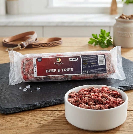 Dougies Just Mince Beef & Tripe 560g