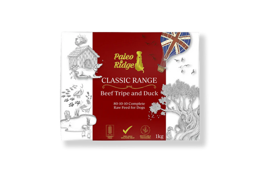 Paleo Ridge Classic Beef Tripe & Duck 1kg