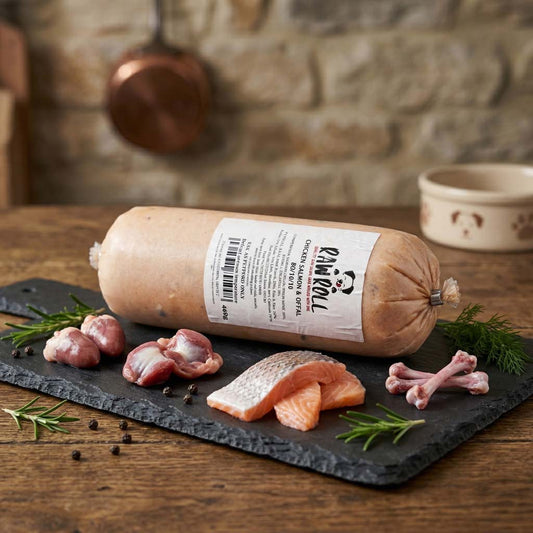 Just Natural Raw Roll Chicken & Salmon 460g