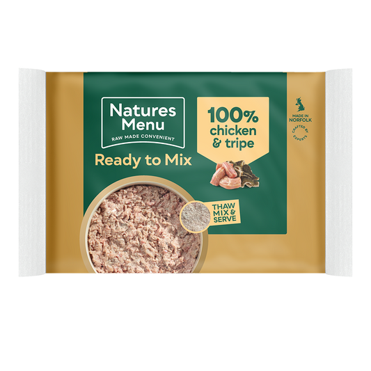 Natures Menu Mince Blocks Chicken & Tripe 400g