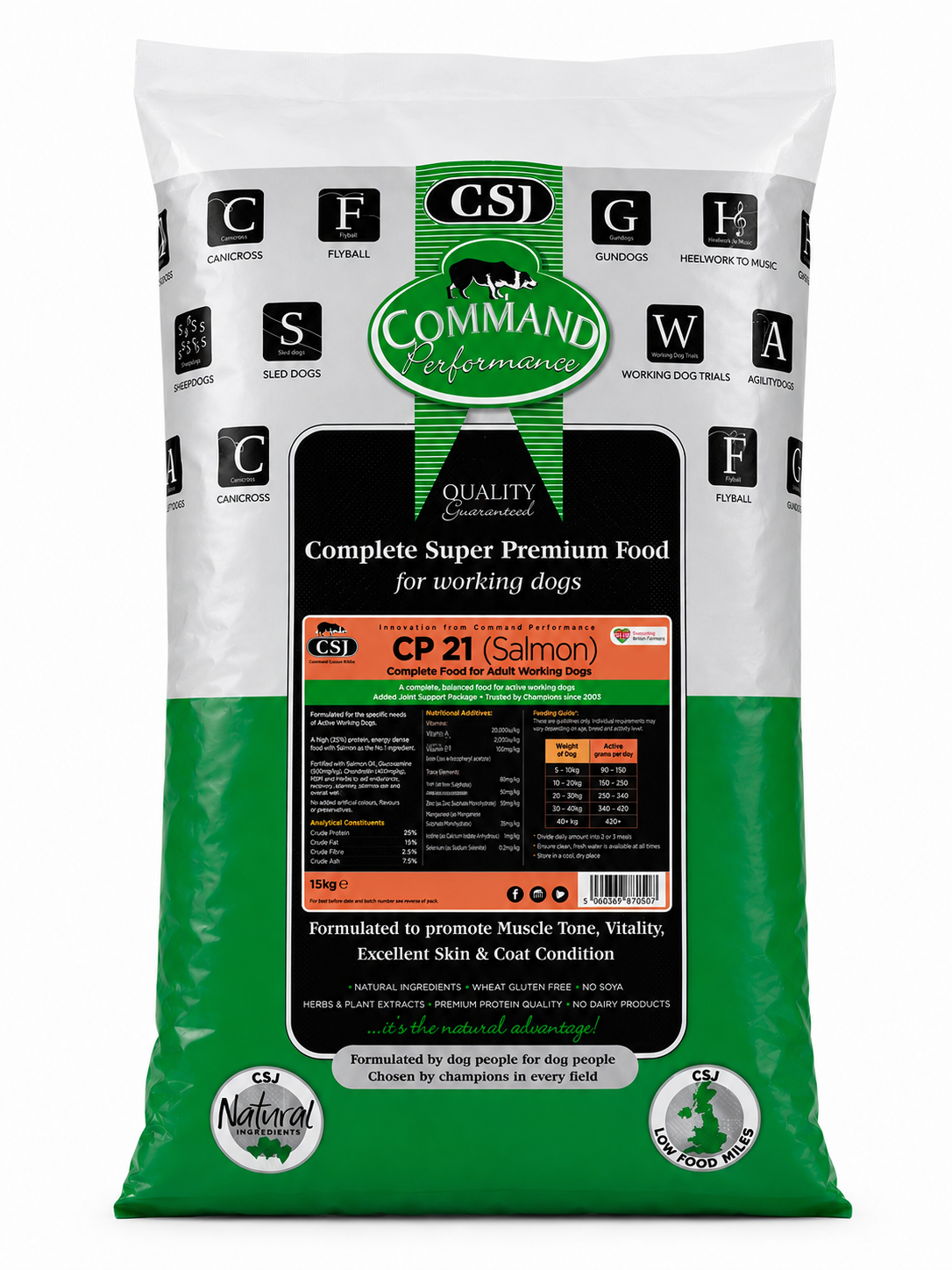 CSJ CP21 (Salmon) 15kg product image
