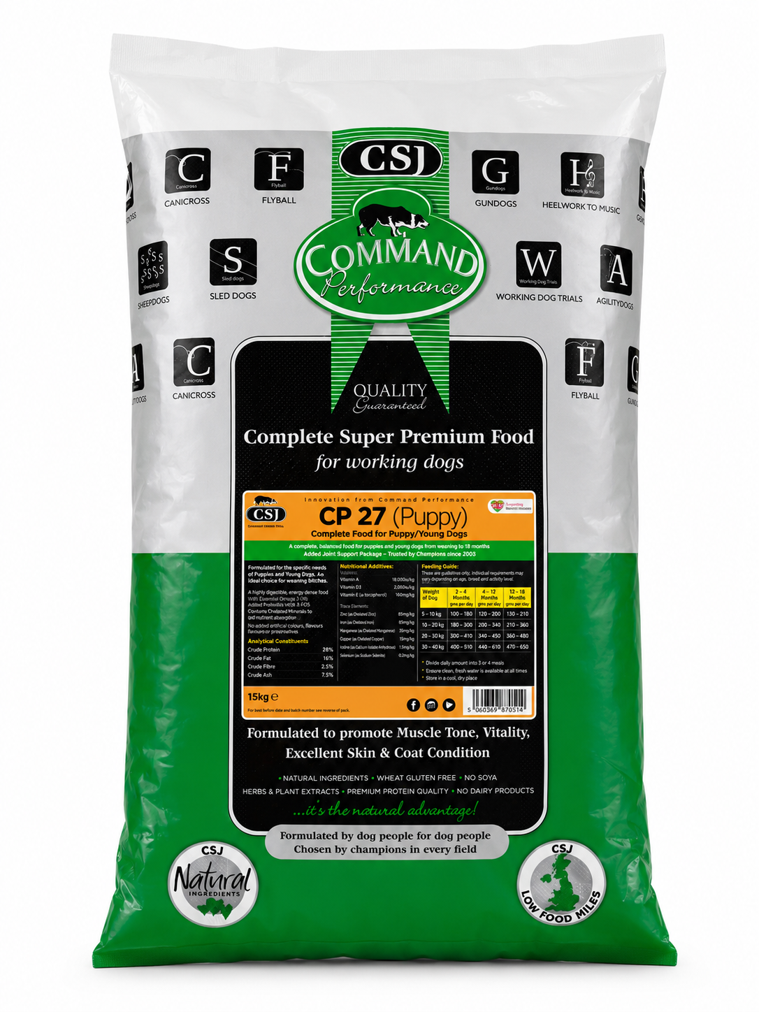 CSJ CP27 (Puppy) 15kg product image