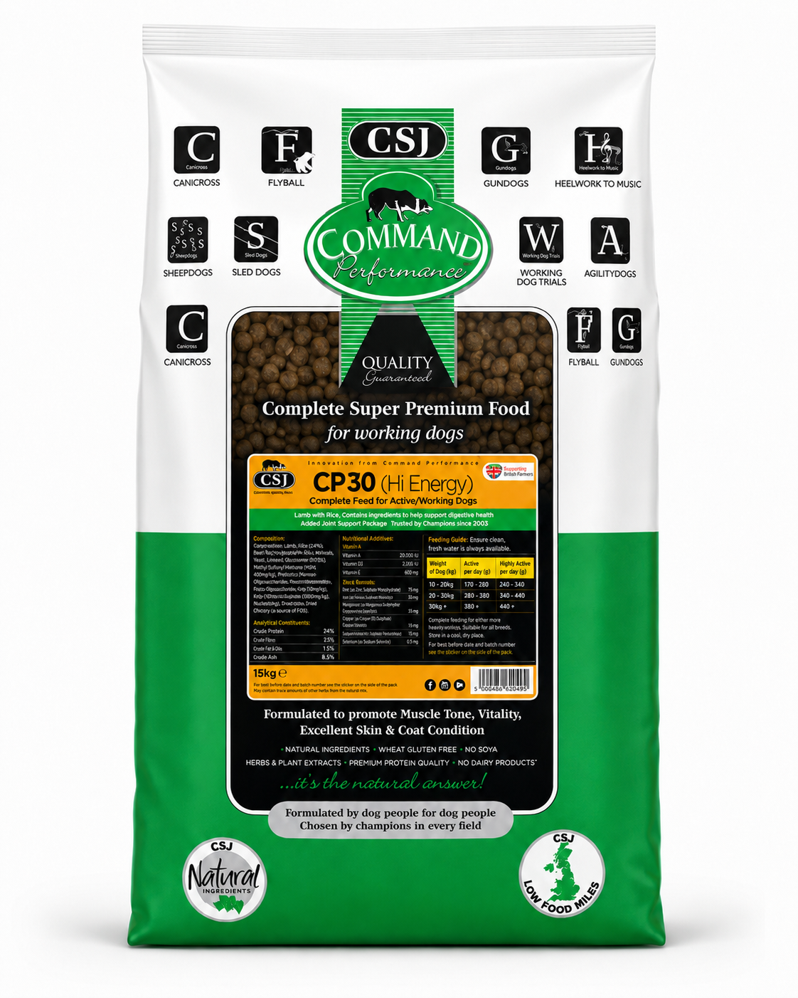 CSJ CP30 (Hi Energy) 15kg product image