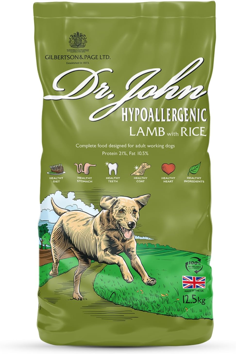 Dr John Lamb Hypoallergenic 12.5Kg product image