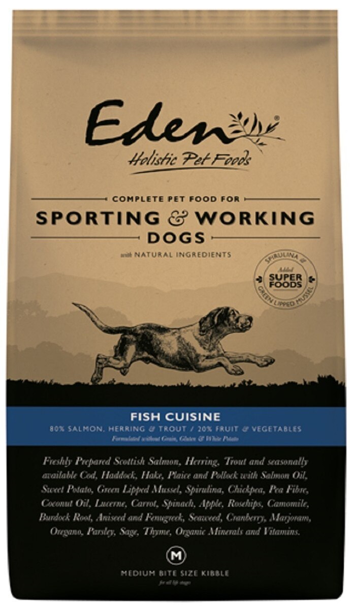 Eden 15Kg Fish Cuisine Medium Kibble product image