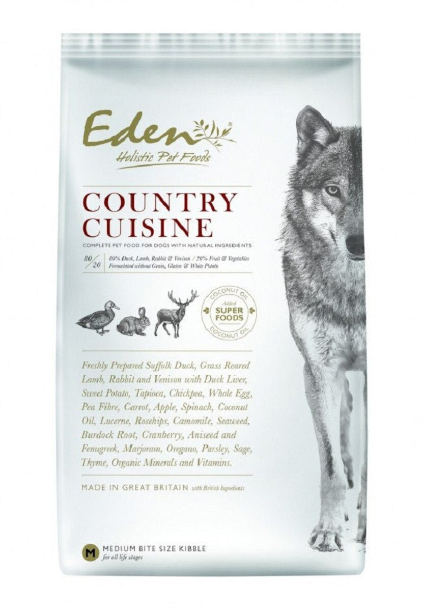 Eden 2Kg Country Cuisine Medium Kibble product image