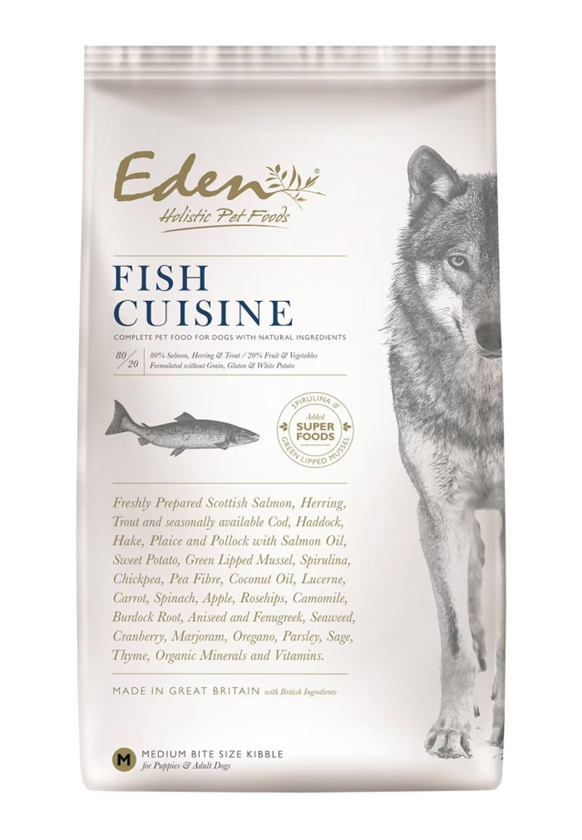Eden 2Kg Fish Cuisine Small Kibble product image