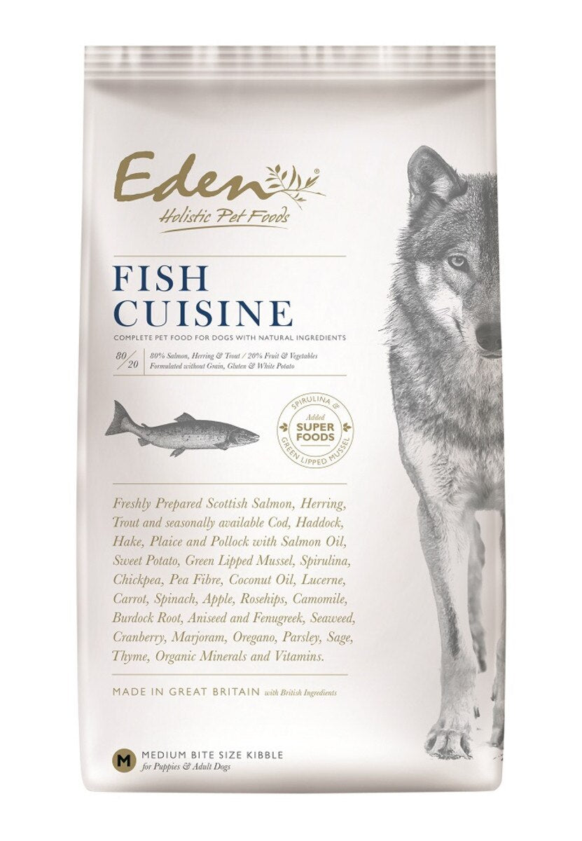 Eden 6kg Fish Cuisine Medium Kibble product image