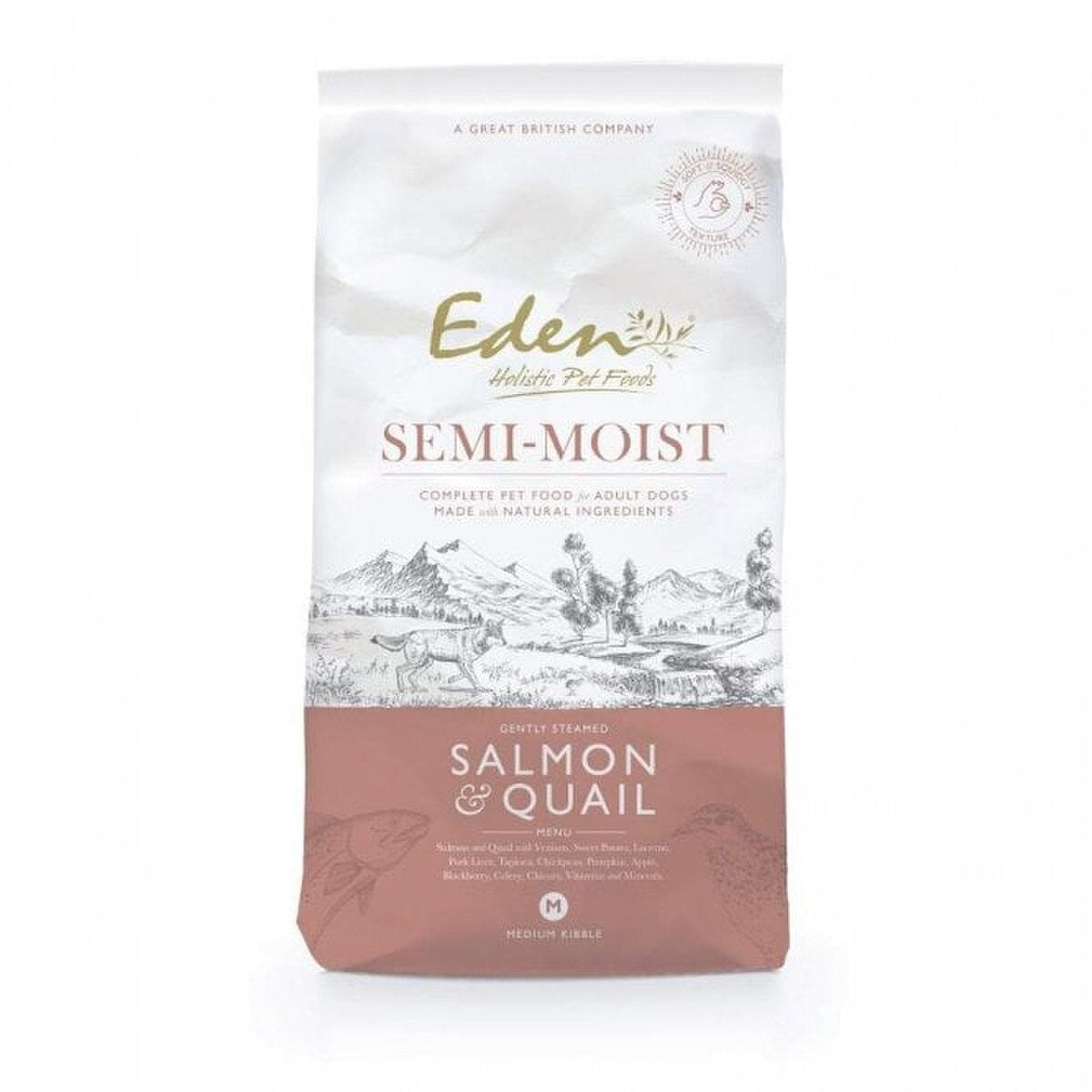 Eden Semi-Moist Salmon and Quail 10Kg product image
