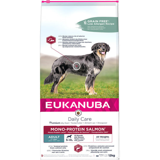 Eukanuba Adult Mono Protein Salmon 12Kg product image