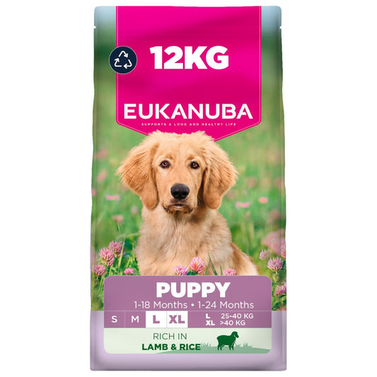 Eukanuba Dog Puppy Lamb & Rice Large Breed 12Kg product image