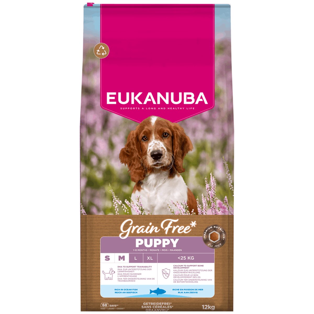 Eukanuba Puppy Grain Free Ocean Fish Small/Medium Breed 12kg product image