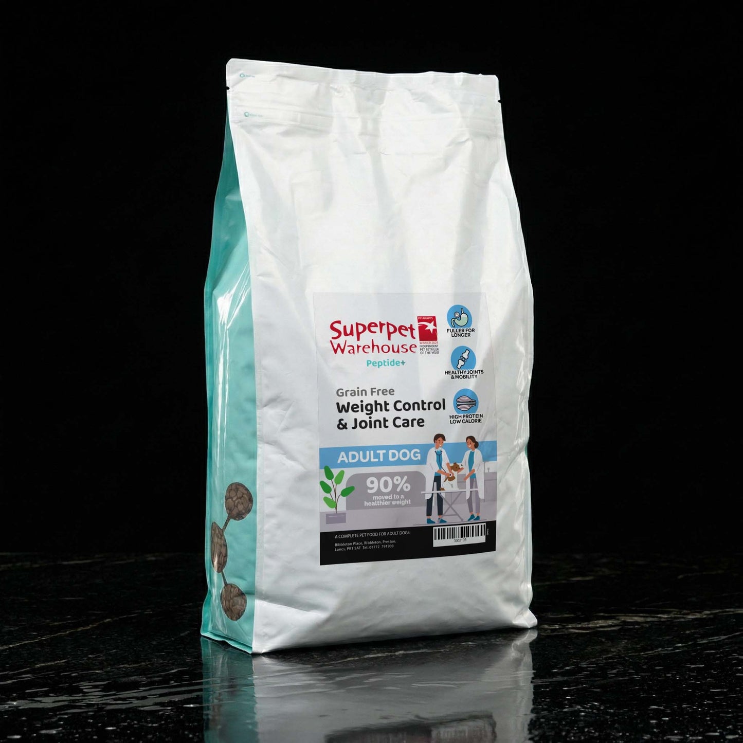 Superpet Warehouse Peptide+ Grain Free Weight Control & Joint Care 10Kg