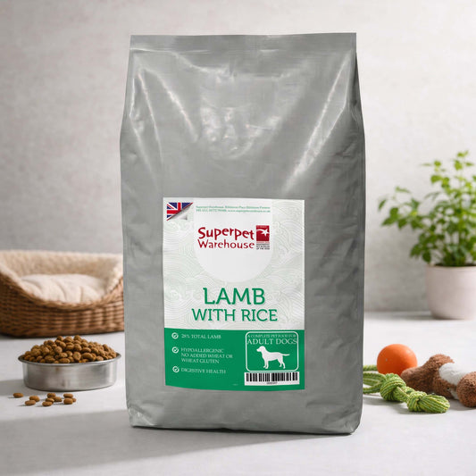Superpet Super Premium Dog Adult Lamb & Rice 12kg