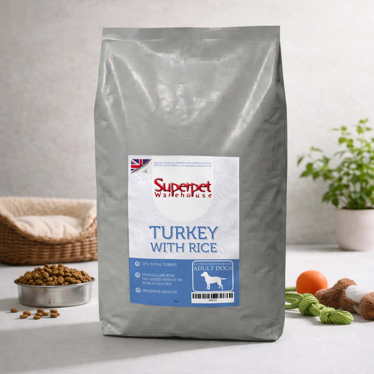 Superpet Super Premium Dog Adult Turkey & Rice 12kg