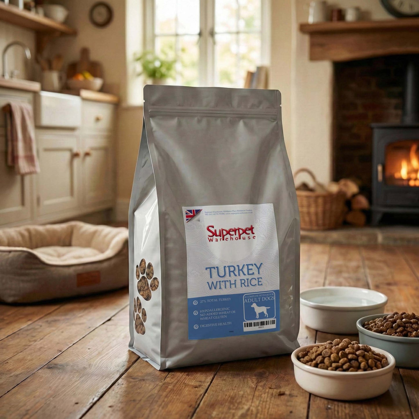 Superpet Super Premium Dog Adult Turkey & Rice 2kg