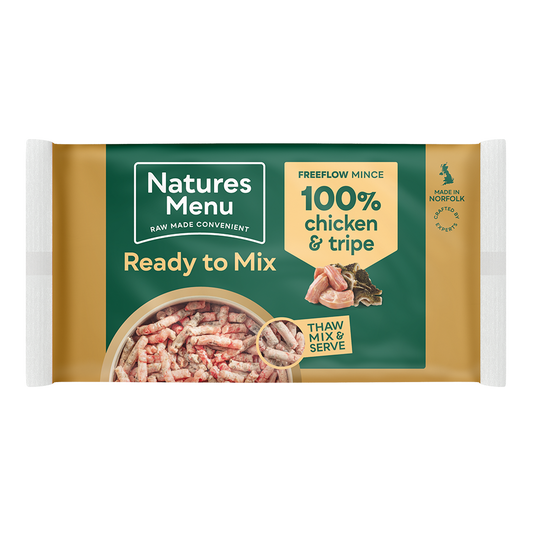 Natures Menu Freeflow Mince Chicken & Tripe 2kg