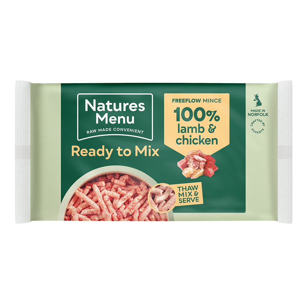 Natures Menu Freeflow Lamb & Chicken Mince 2.1kg