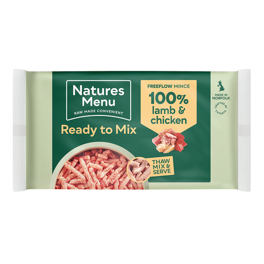 Natures Menu Freeflow Lamb & Chicken Mince 2.1kg