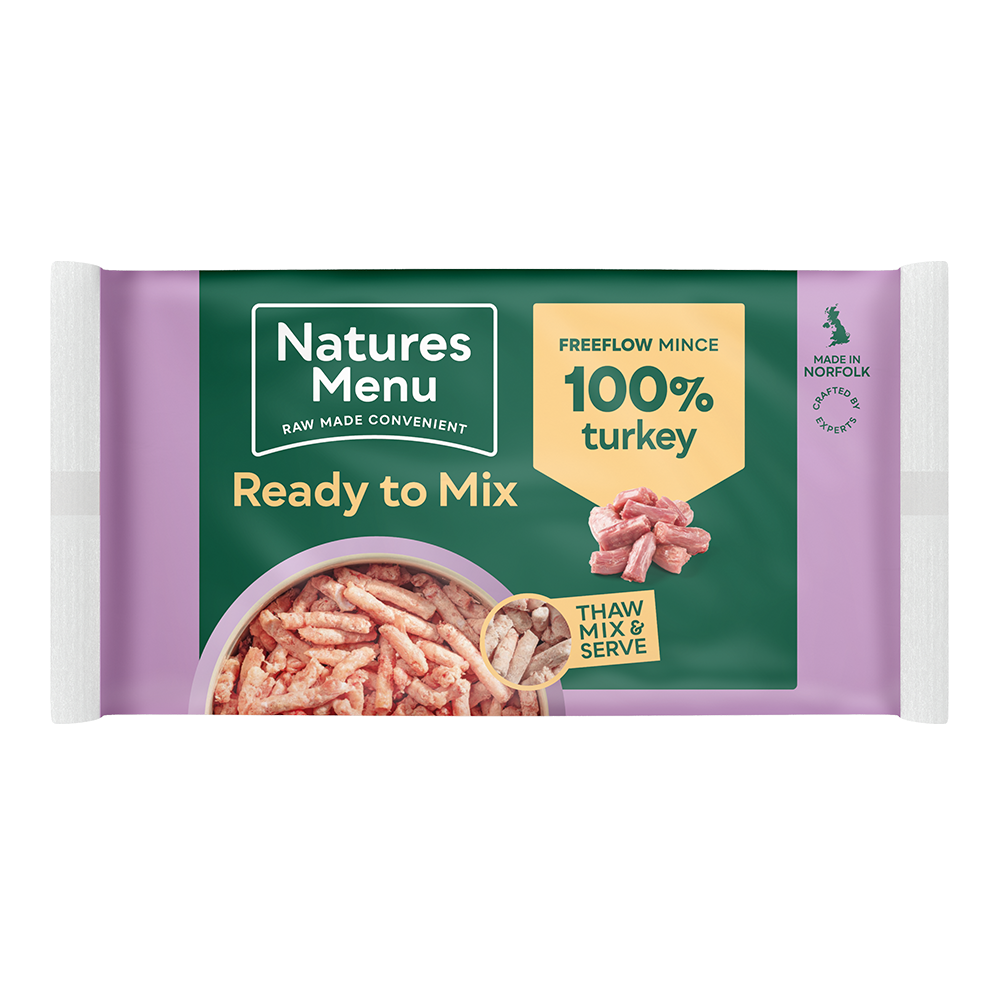 Natures Menu Freeflow Mince Turkey 2kg