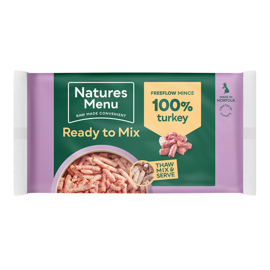 Natures Menu Freeflow Mince Turkey 2kg
