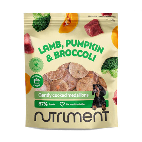 Nutriment Medallions Lamb, Pumpkin and Broccoli 800g
