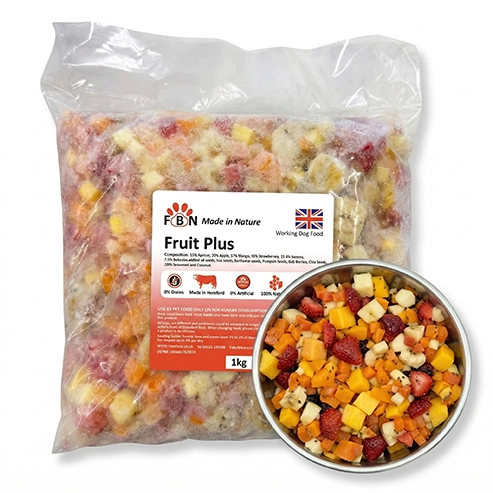 Fur Baby Nutrition FruitPlus (No Meat) Frozen Dog Food 1kg