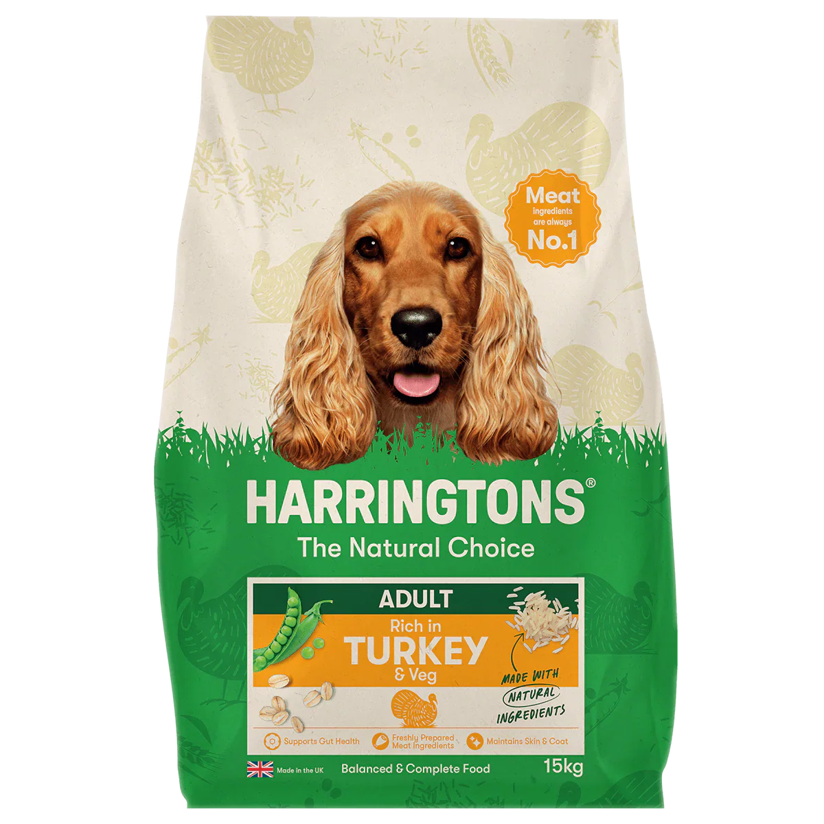 Harringtons Turkey & Veg 15kg product image