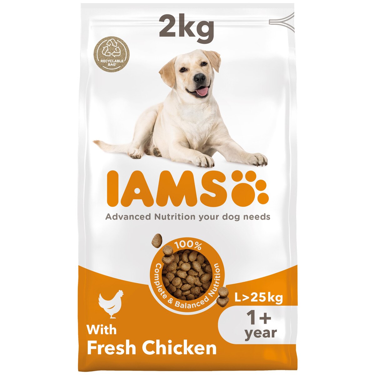 Iams Dog Adult Large Breed Chicken 2kg product image