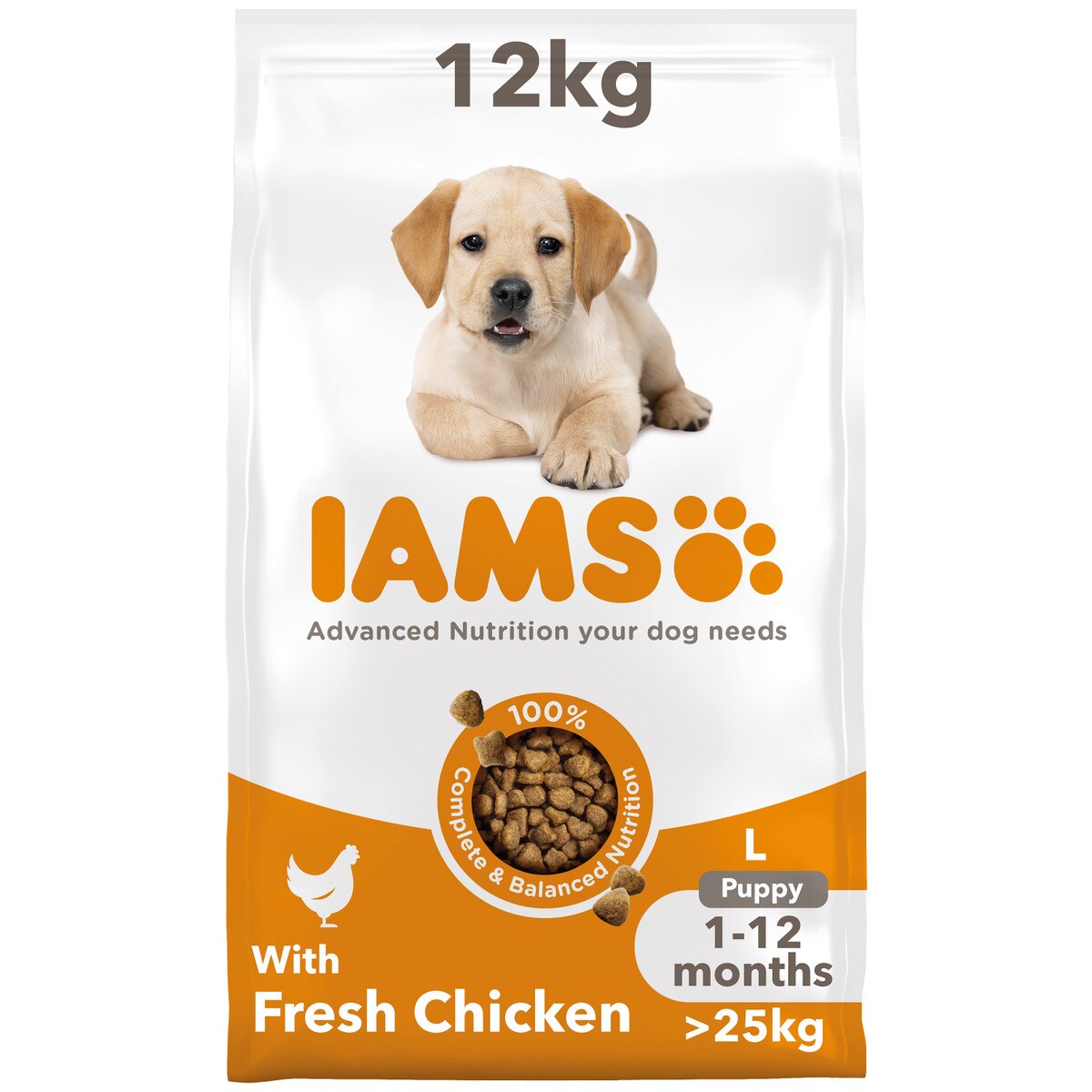 Iams Dog Puppy Large Breed 12kg product image