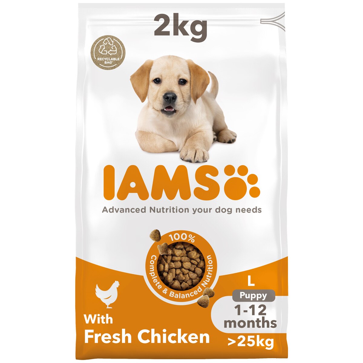 Iams Dog Puppy Large Chicken 2kg product image