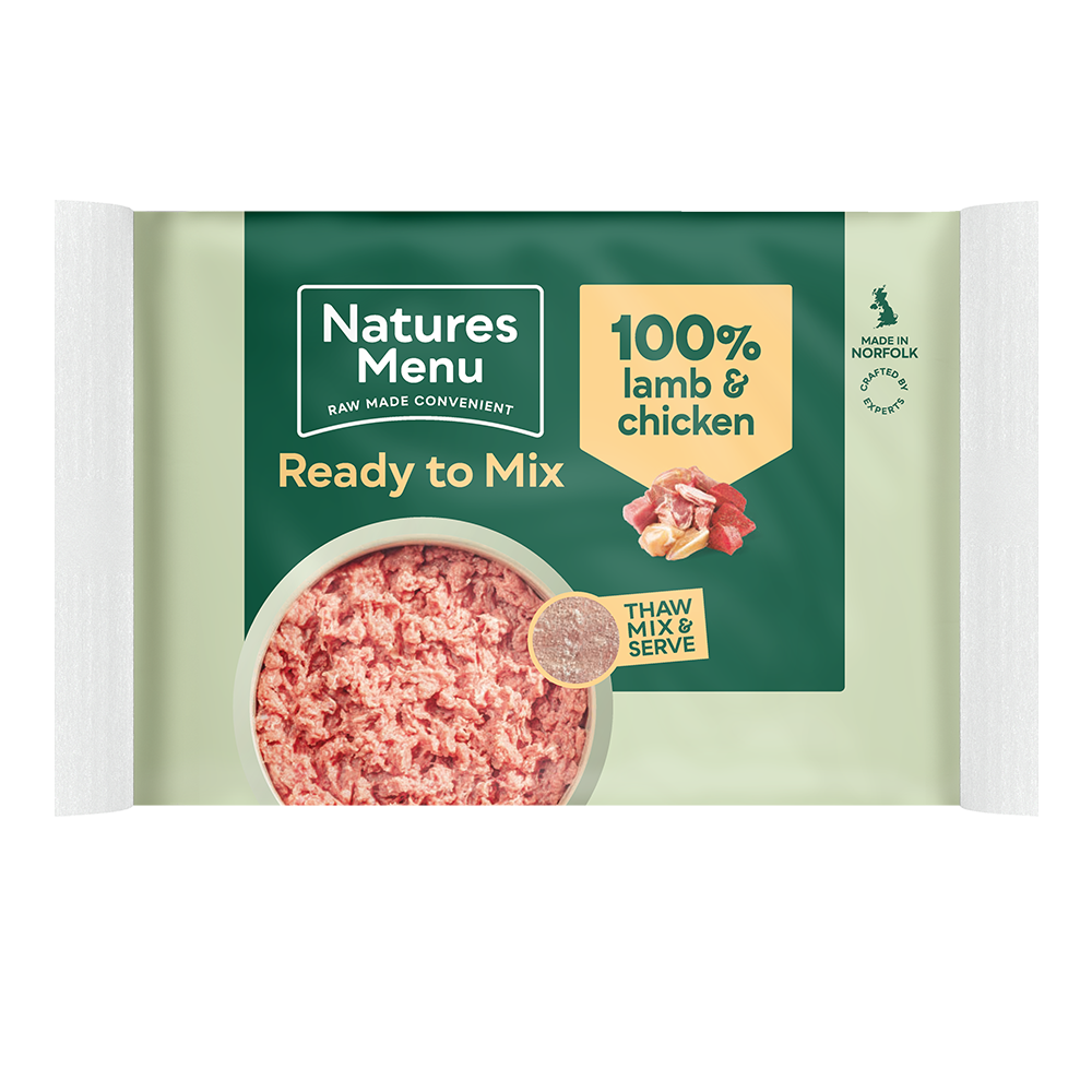 Natures Menu Mince Blocks Lamb & Chicken 400g