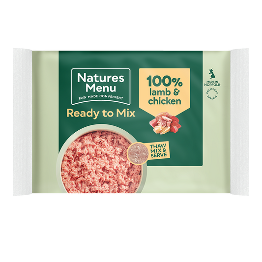 Natures Menu Mince Blocks Lamb & Chicken 400g