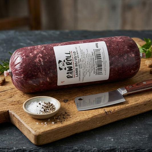Just Natural Raw Roll Lamb 460g