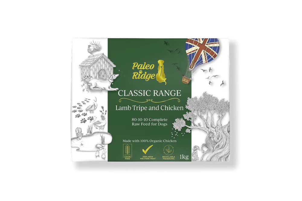 Paleo Ridge Classic Lamb Tripe & Chicken 1kg