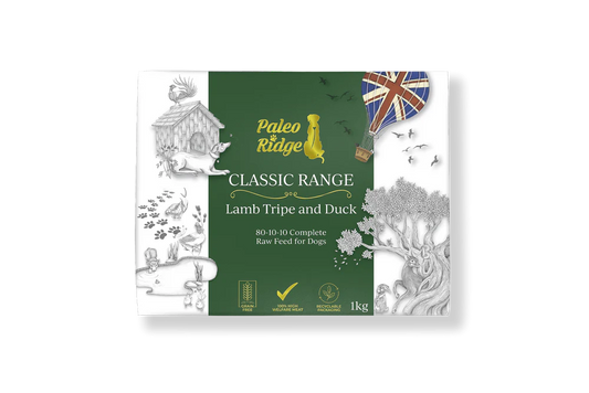 Paleo Ridge Lamb Tripe And Duck 80-10-10 500g