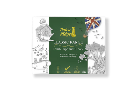 Paleo Ridge Classic Lamb Tripe & Turkey 1kg