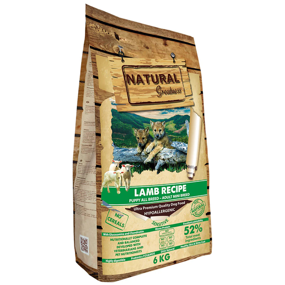 Natural Greatness Puppy & Adult Mini Lamb Recipe 6kg product image