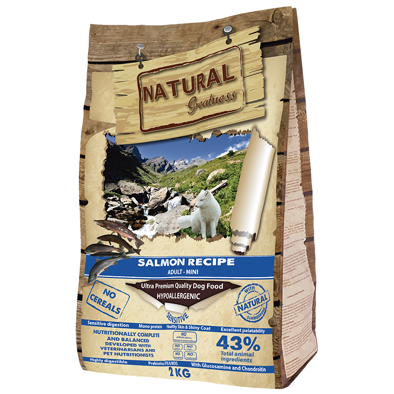 Natural Greatness Salmon Mini Recipe 2kg product image