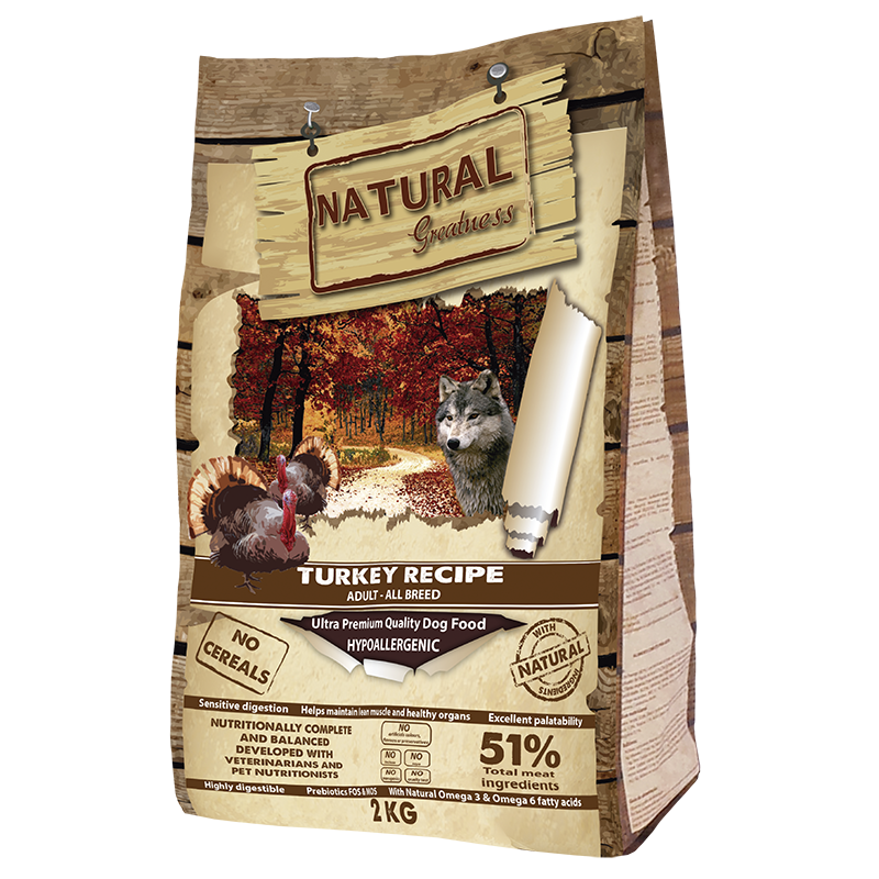 Natural Greatness Turkey Recipe 2kg product image
