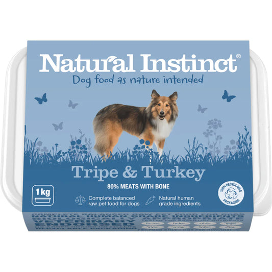 Natural Instinct Natural Tripe & Turkey Dog 1kg